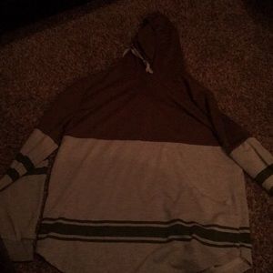 Olive sports Hoodie
